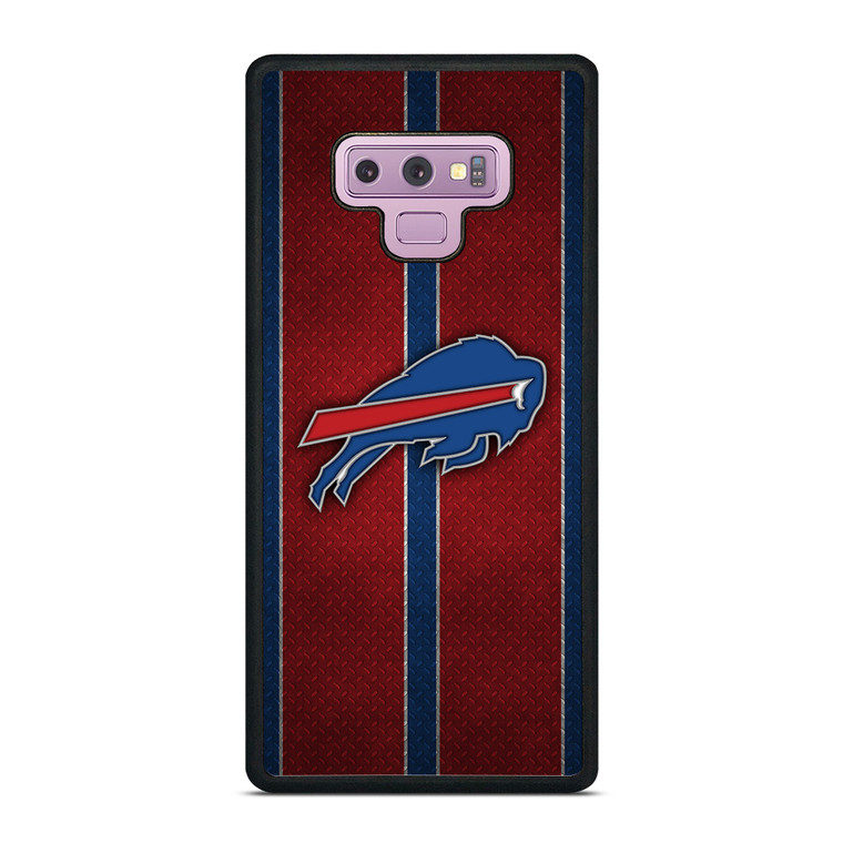 BUFFALO BILLS NFL METAL STRIPE Samsung Galaxy Note 9 Case Cover