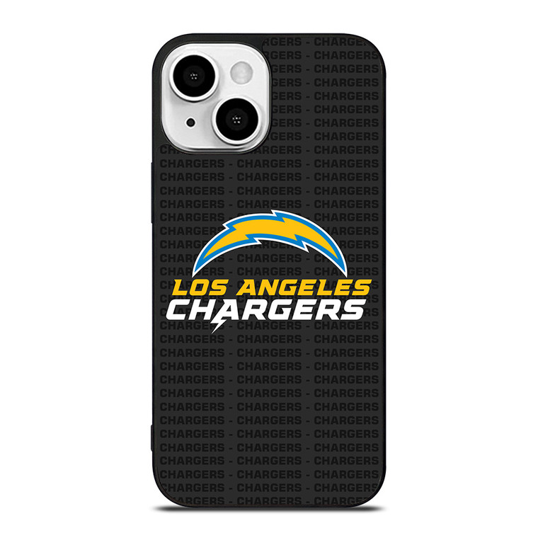 LOS ANGELES CHARGERS FOOTBALL TEXT iPhone 13 Mini Case Cover LOS ANGELES CHARGERS FOOTBALL TEXT iPhone 13 Mini Case Cover