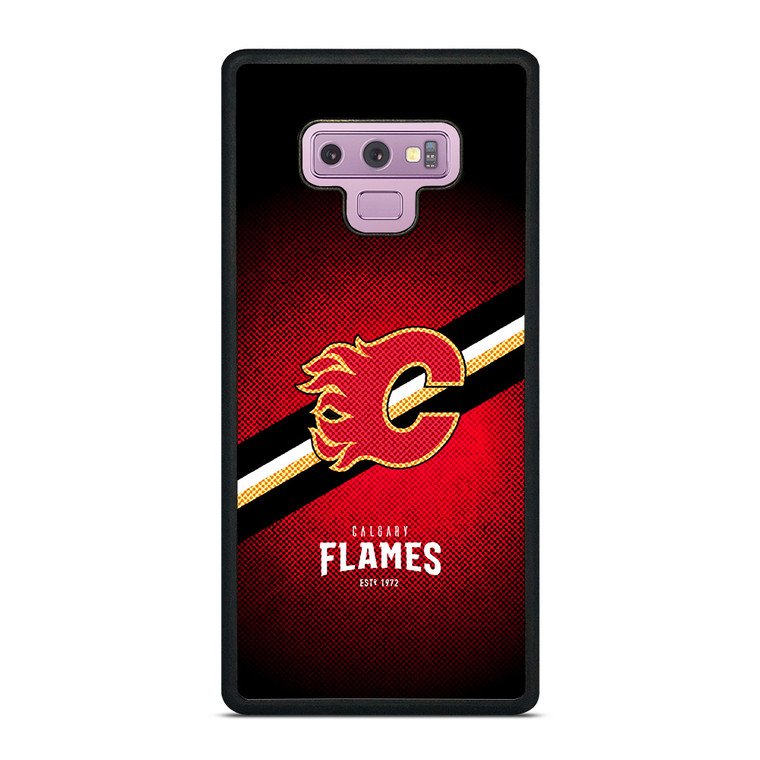 CALGARY FLAMES NHL HOCKEY Samsung Galaxy Note 9 Case Cover