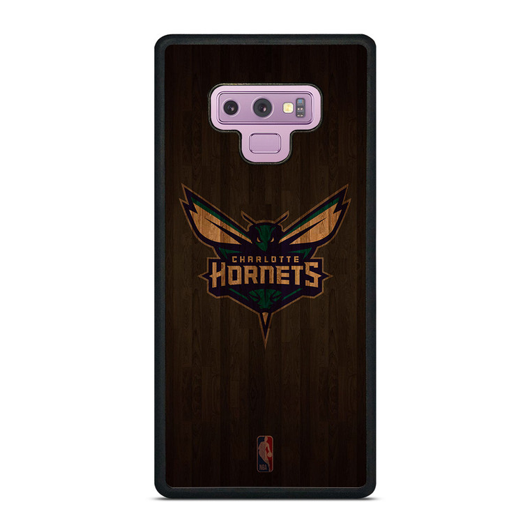 CHARLOTTE HORNETS BASKETBALL COURT NBA Samsung Galaxy Note 9 Case Cover