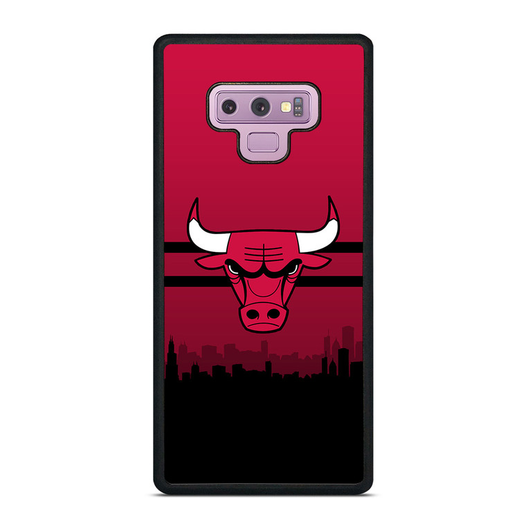 CHICAGO BULLS NBA SKYLINE Samsung Galaxy Note 9 Case Cover