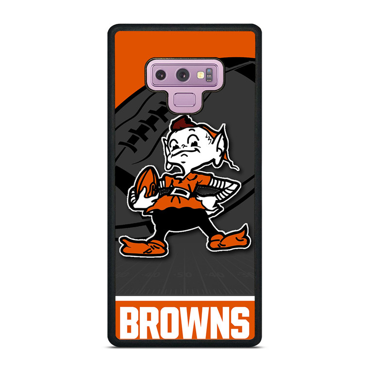 CLEVELAND BROWNS NFL TEAM Samsung Galaxy Note 9 Case Cover
