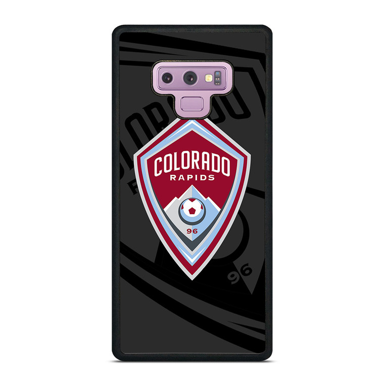 COLORADO RAPIDS MLS BLACK Samsung Galaxy Note 9 Case Cover