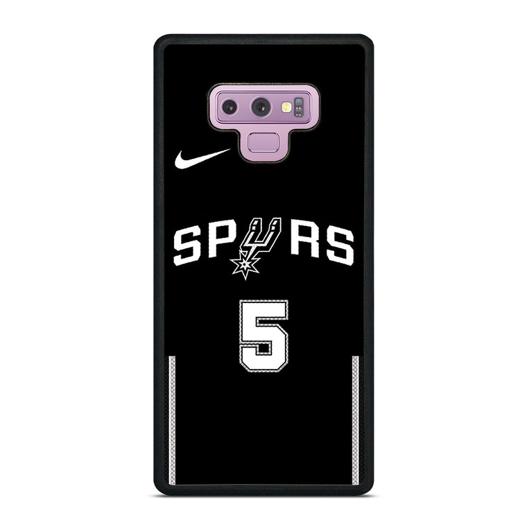 DEJOUNTE MURRAY SAN ANTONIO SPURS NIKE NBA 2021-22 Samsung Galaxy Note 9 Case Cover