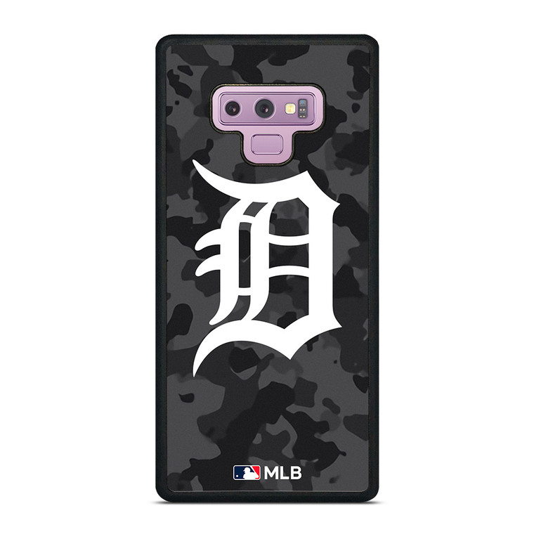 DETROIT TIGERS BASEBALL BLACK CAMO Samsung Galaxy Note 9 Case Cover DETROIT TIGERS BASEBALL BLACK CAMO Samsung Galaxy Note 9 Case Cover
