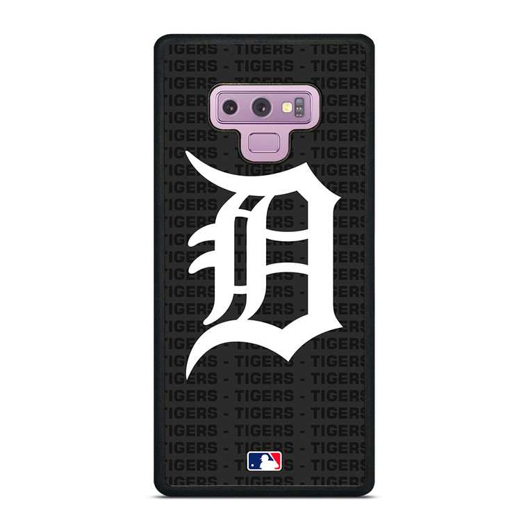 DETROIT TIGERS BASEBALL BLACK Samsung Galaxy Note 9 Case Cover