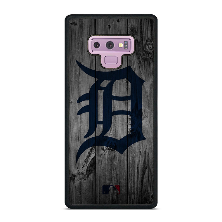 DETROIT TIGERS BASEBALL MLB WOOD LOGO Samsung Galaxy Note 9 Case Cover