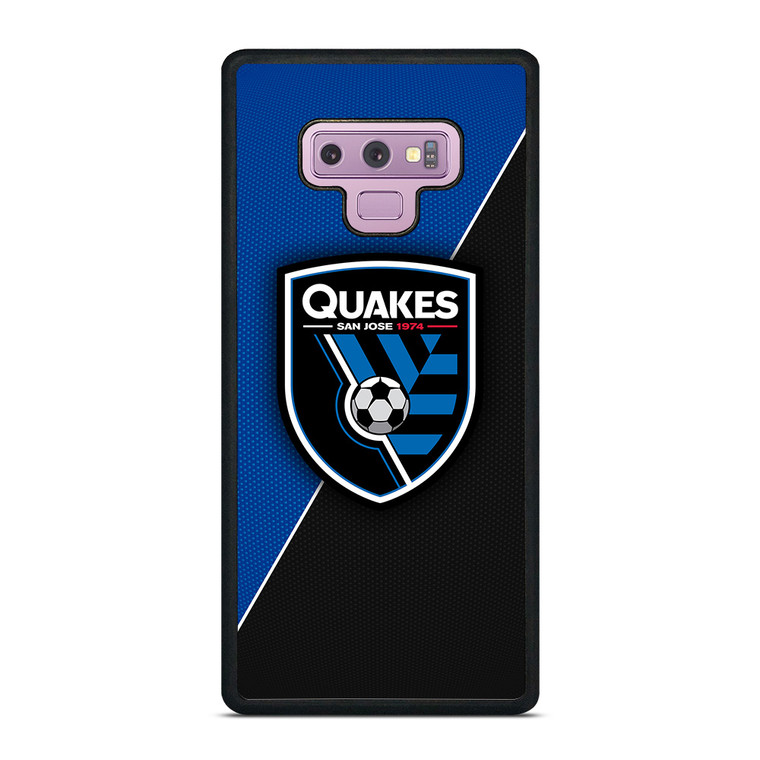 EARTHQUAKES SAN JOSE SOCCER MLS Samsung Galaxy Note 9 Case Cover