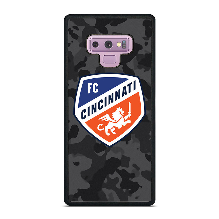 FC CINCINNATI MLS BLACK CAMO Samsung Galaxy Note 9 Case Cover