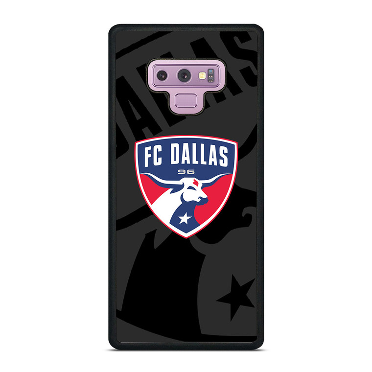 FC DALLAS MLS BLACK Samsung Galaxy Note 9 Case Cover