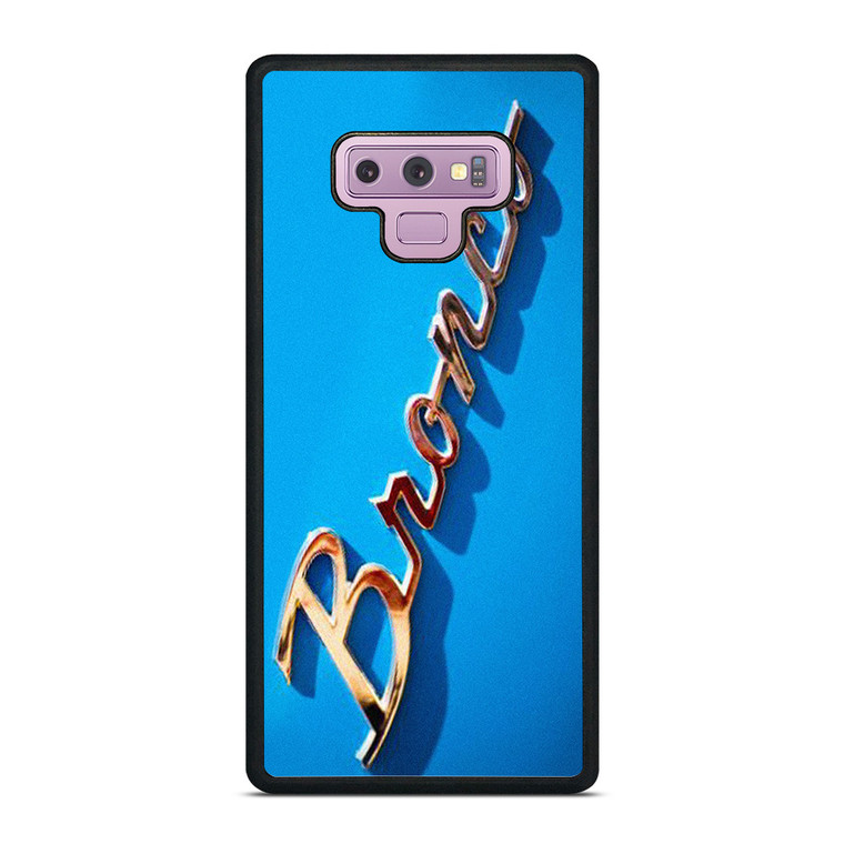 FORD BRONCO EMBLEM 2 Samsung Galaxy Note 9 Case Cover