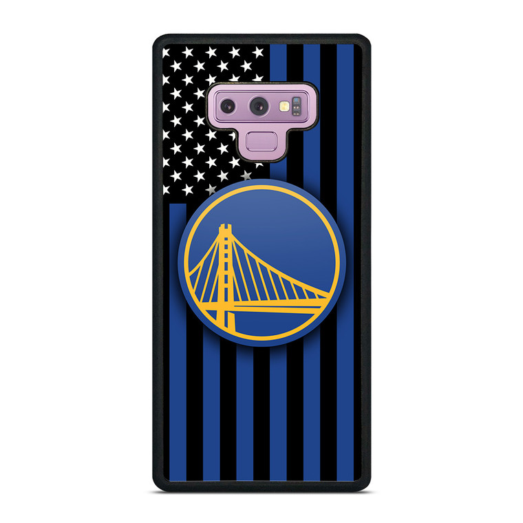 GOLDEN STATE WARRIORS NBA USA FLAG Samsung Galaxy Note 9 Case Cover