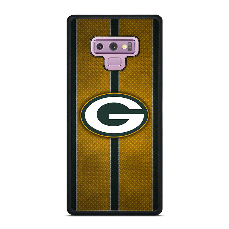 GREEN BAY PACKERS NFL METAL STRIPE Samsung Galaxy Note 9 Case Cover