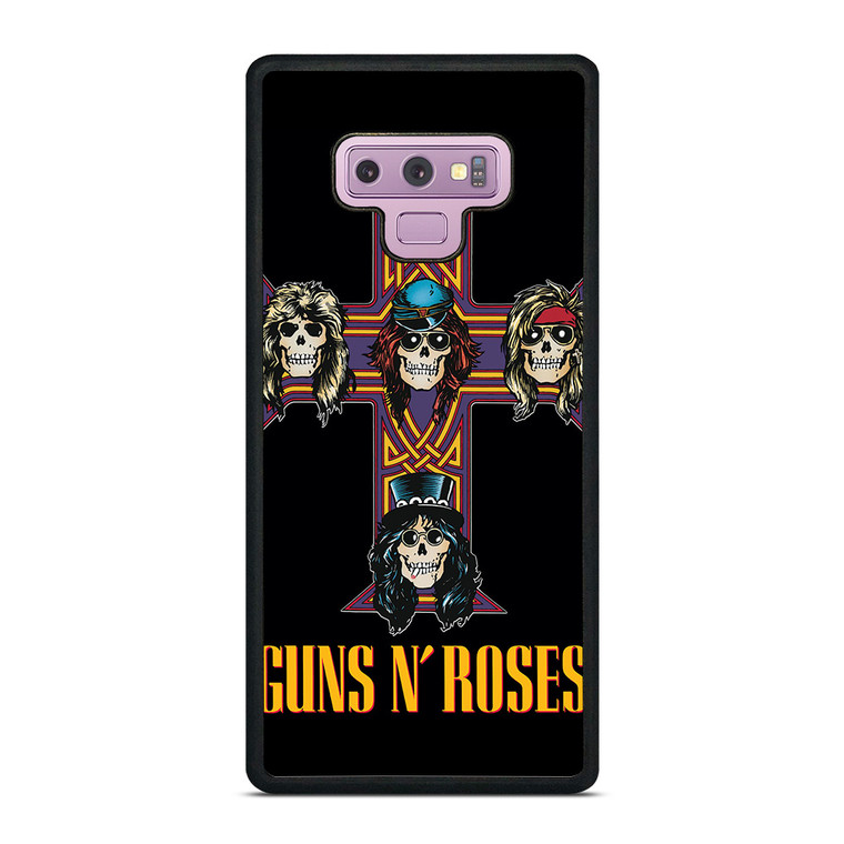 GUNS N ROSES ROCK BAND CROSS Samsung Galaxy Note 9 Case Cover