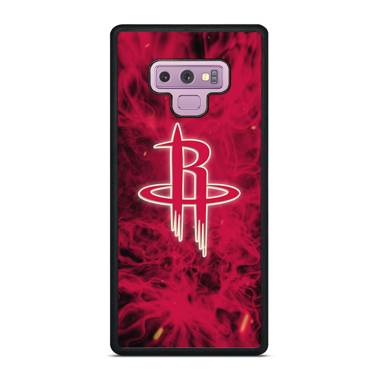 HOUSTON ROCKET BASKETBALL NBA FIRE Samsung Galaxy Note 9 Case Cover
