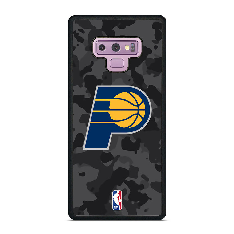 INDIANA PACERS BLACK CAMO Samsung Galaxy Note 9 Case Cover