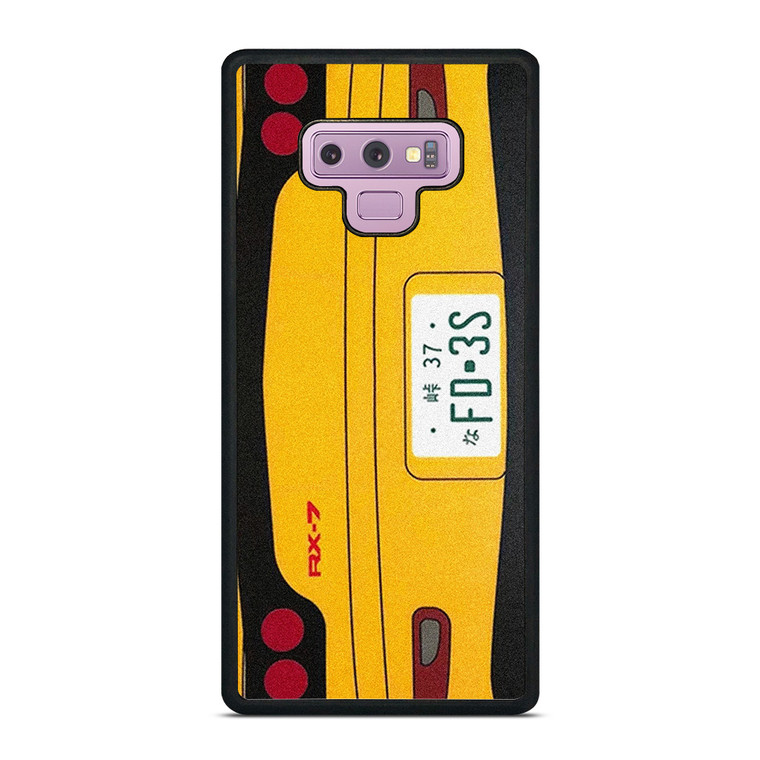 INITIAL D RX-7 CAR Samsung Galaxy Note 9 Case Cover