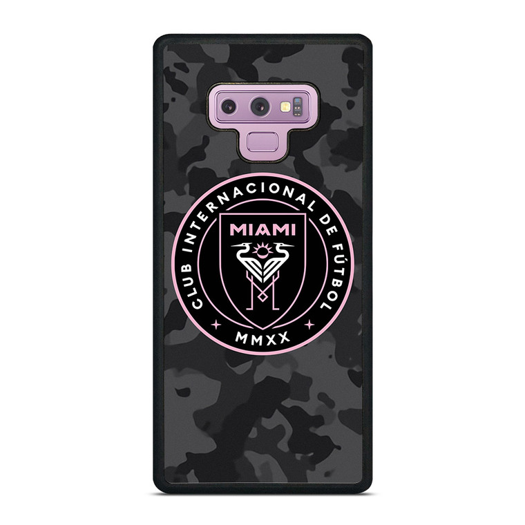INTER MIAMI CF MLS BLACK CAMO Samsung Galaxy Note 9 Case Cover