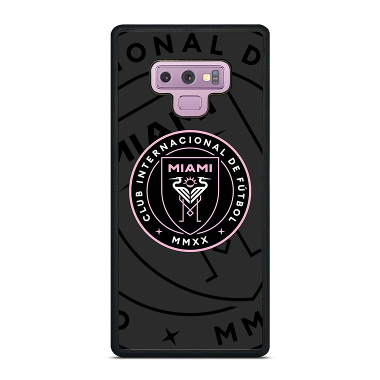 INTER MIAMI CF MLS BLACK Samsung Galaxy Note 9 Case Cover