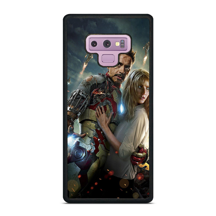 IRON MAN TONY STARK AND PEPPER Samsung Galaxy Note 9 Case Cover