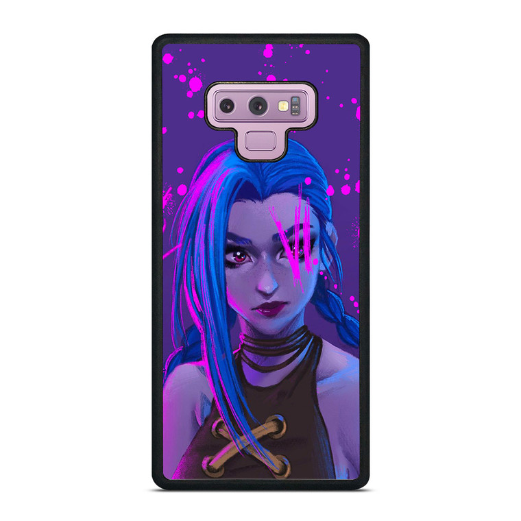 JINX ARCANE LEAGUE OF LEGENDS Samsung Galaxy Note 9 Case Cover