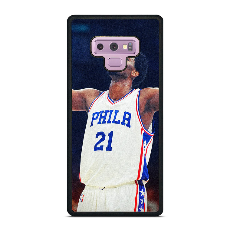 JOEL EMBIID PHILADELPHIA SIXERS Samsung Galaxy Note 9 Case Cover