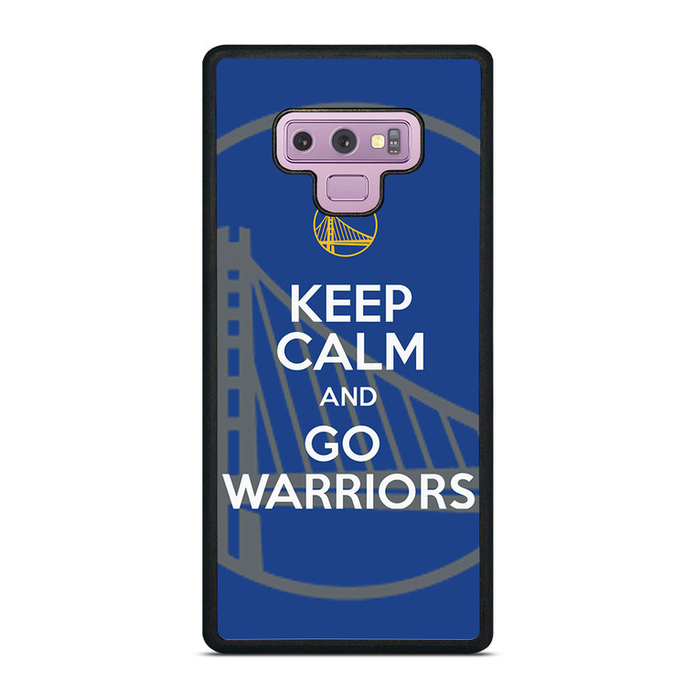 KEEP CALM AND GO GOLDEN STATE WARRIORS Samsung Galaxy Note 9 Case Cover