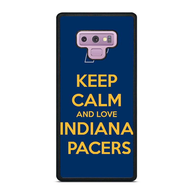 KEEP CALM AND LOVE INDIANA PACERS Samsung Galaxy Note 9 Case Cover