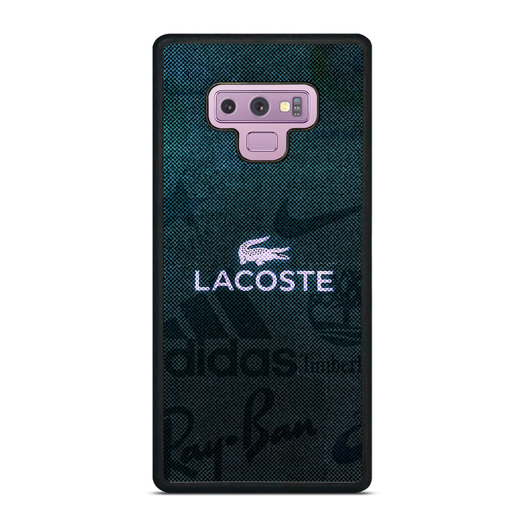 LACOSTE ADIDAS NIKE LOGO Samsung Galaxy Note 9 Case Cover