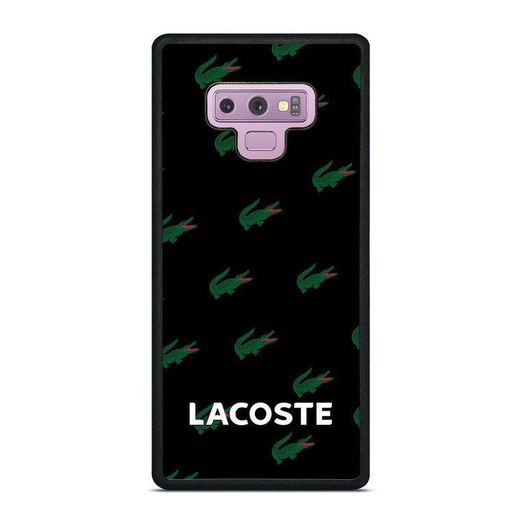 LACOSTE LOGO PATTERN Samsung Galaxy Note 9 Case Cover LACOSTE LOGO PATTERN Samsung Galaxy Note 9 Case Cover