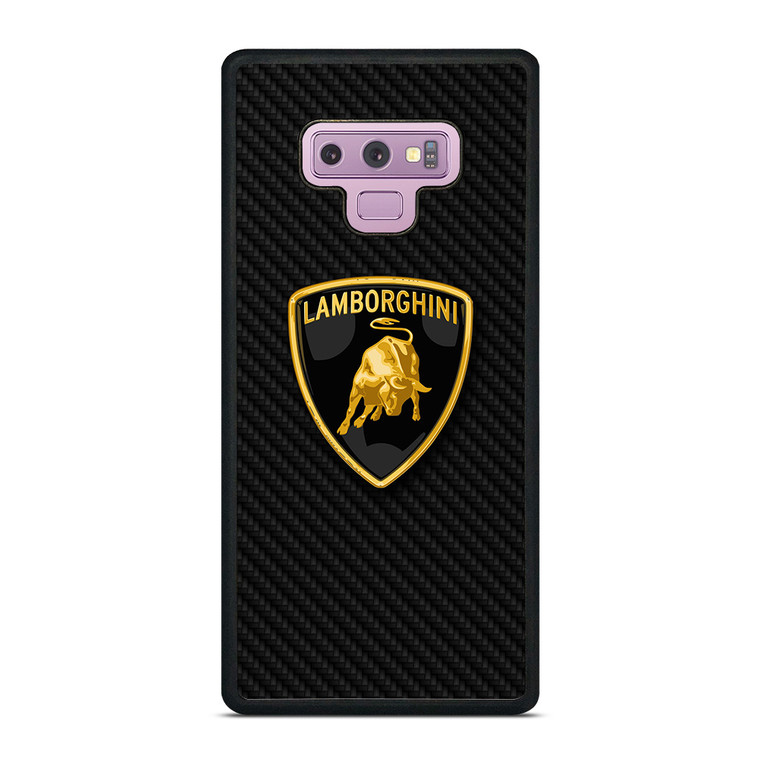 LAMBORGHINI AUTOMOBILI CARBON FIBER Samsung Galaxy Note 9 Case Cover LAMBORGHINI AUTOMOBILI CARBON FIBER Samsung Galaxy Note 9 Case Cover
