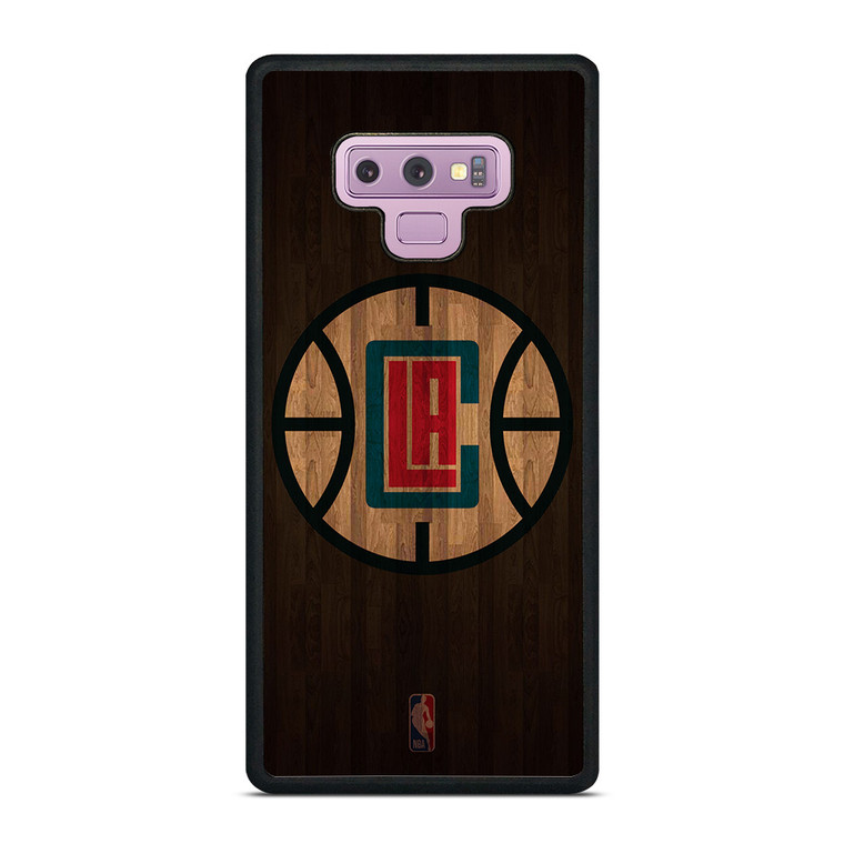 LOS ANGELES CLIPPERS BASKETBALL COURT NBA Samsung Galaxy Note 9 Case Cover