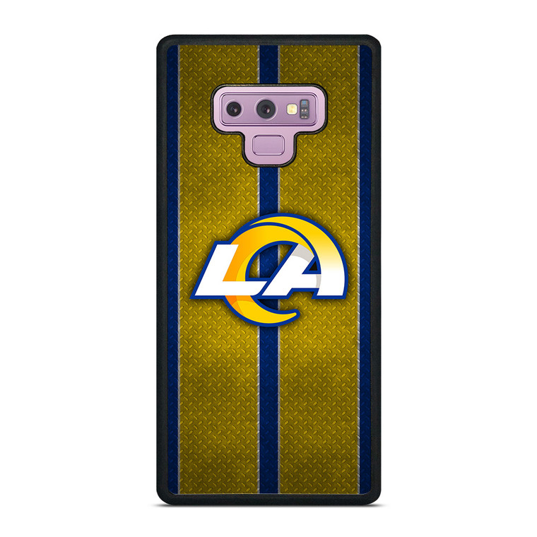 LOS ANGELES RAMS NFL METAL STRIPE Samsung Galaxy Note 9 Case Cover