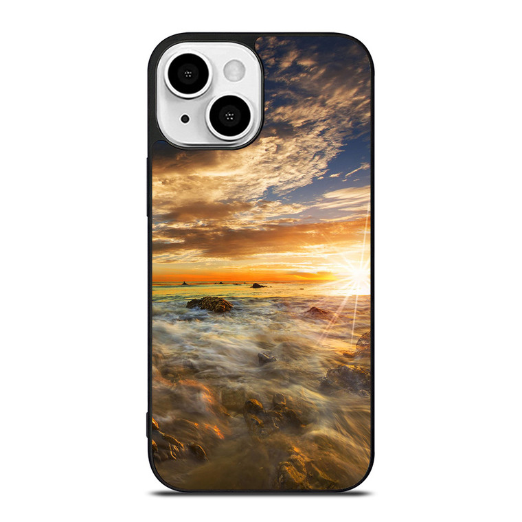 MALIBU BEACH CALIFORNIA iPhone 13 Mini Case Cover MALIBU BEACH CALIFORNIA iPhone 13 Mini Case Cover