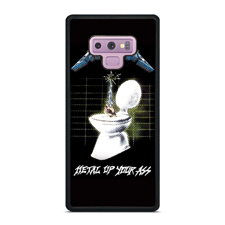 METALLICA ROCK BAND METAL UP YOUR ASS Samsung Galaxy Note 9 Case Cover