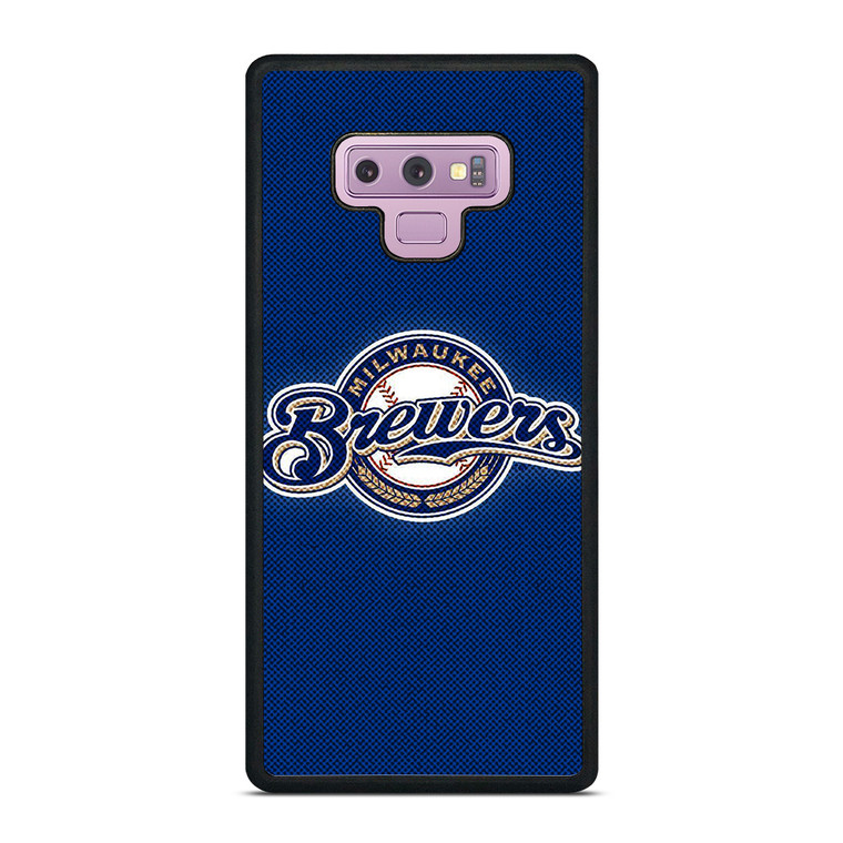 MILWAUKEE BREWERS MLB BASEBALL LOGO Samsung Galaxy Note 9 Case Cover