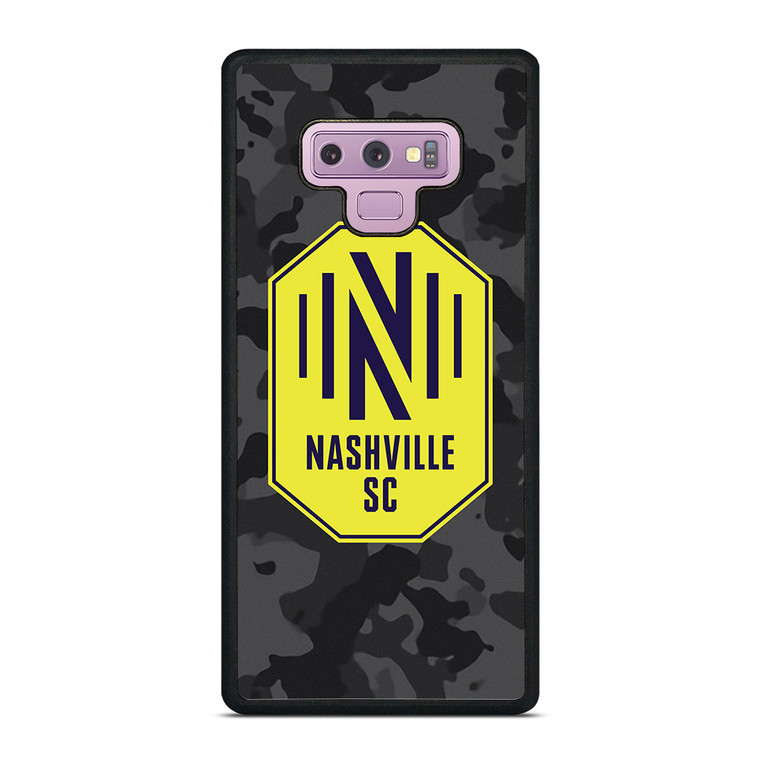 NASHVILLE SC MLS BLACK CAMO Samsung Galaxy Note 9 Case Cover