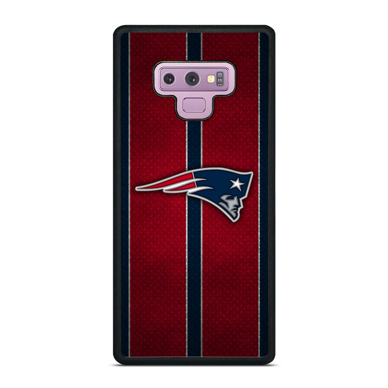 NEW ENGLAND PATRIOTS NFL METAL STRIPE Samsung Galaxy Note 9 Case Cover
