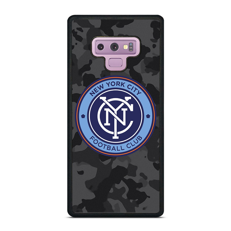 NEW YORK CITY FC MLS BLACK CAMO Samsung Galaxy Note 9 Case Cover