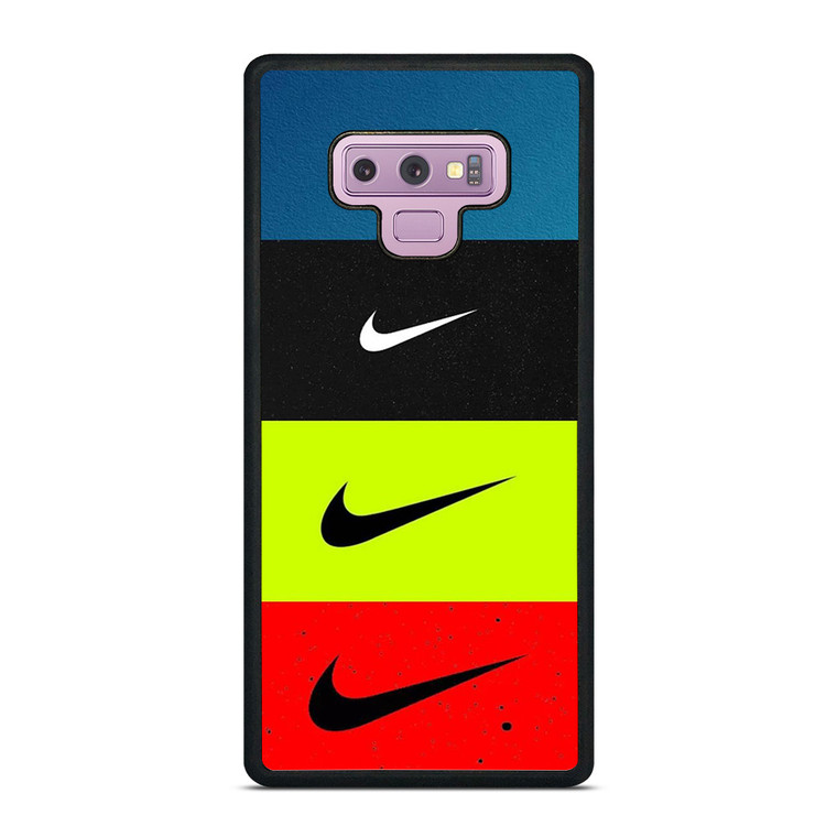 NIKE SWOOSH STRIPE COLORS Samsung Galaxy Note 9 Case Cover