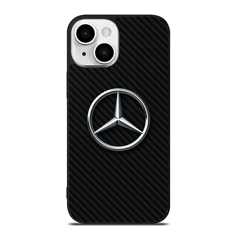 MERCEDEZ BENZ CARBON FIBER iPhone 13 Mini Case Cover MERCEDEZ BENZ CARBON FIBER iPhone 13 Mini Case Cover