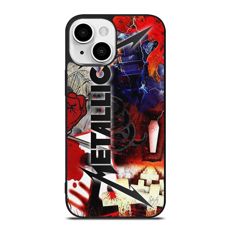 METALLICA ROCK BAND ALL ALBUM iPhone 13 Mini Case Cover