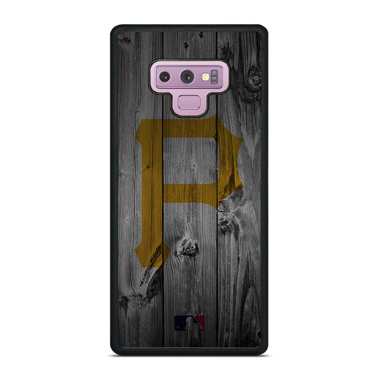 PITTSBURGH PIRATES BASEBALL MLB WOOD LOGO Samsung Galaxy Note 9 Case Cover