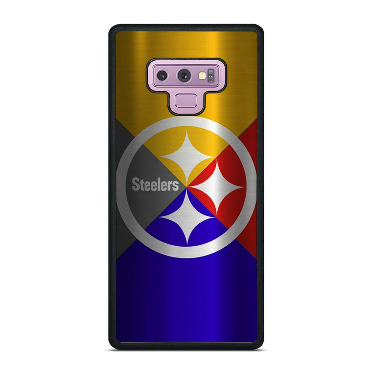 PITTSBURGH STEELERS NFL FOOTBALL METAL Samsung Galaxy Note 9 Case Cover