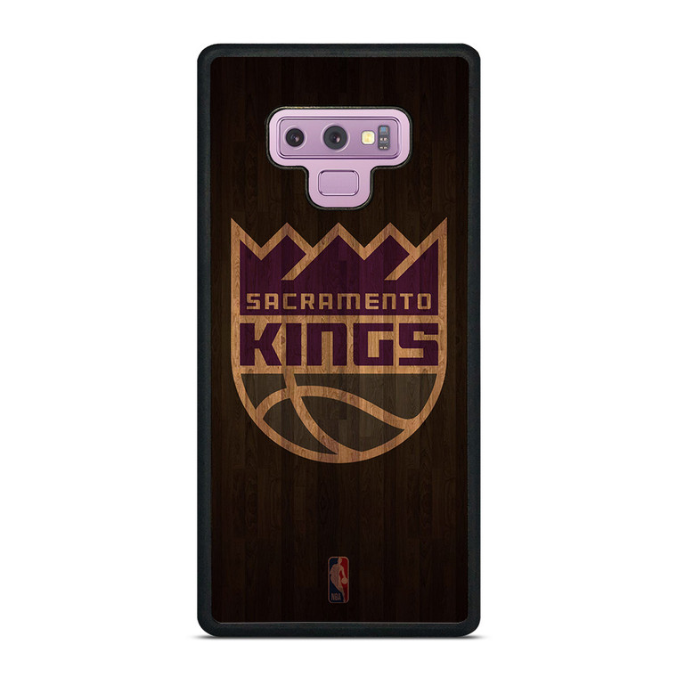 SACRAMENTO KINGS BASKETBALL COURT NBA Samsung Galaxy Note 9 Case Cover