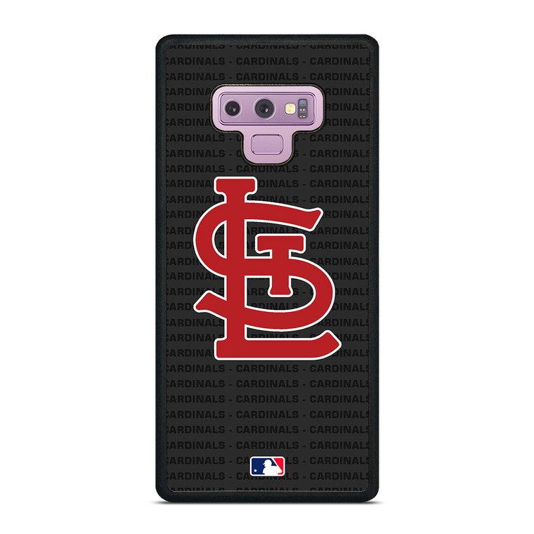SAINT LOUIS CARDINALS BASEBALL BLACK Samsung Galaxy Note 9 Case Cover