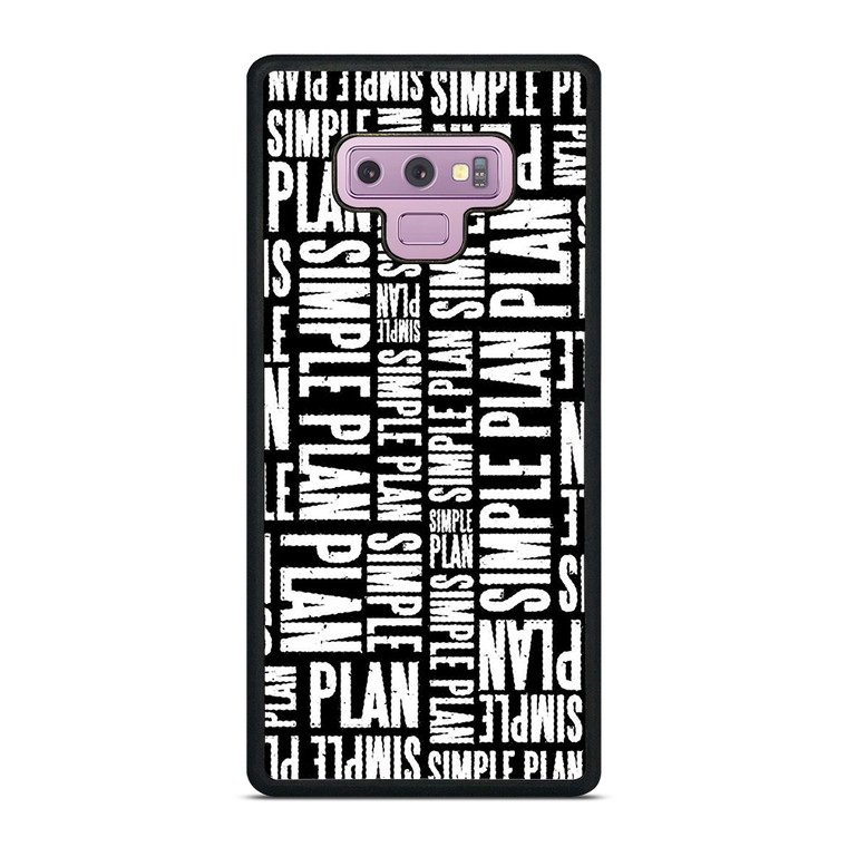 SIMPLE PLAN ROCK BAND LOGO Samsung Galaxy Note 9 Case Cover