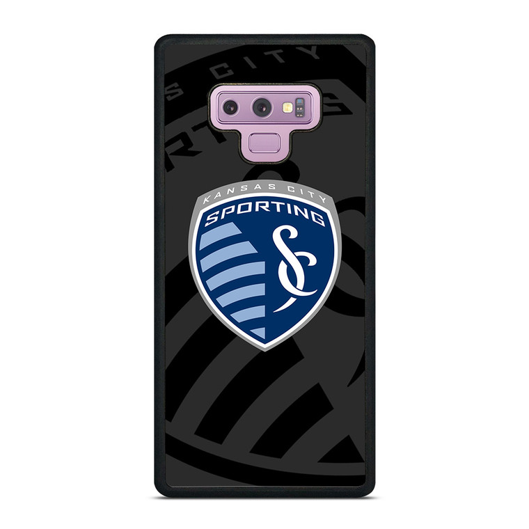 SPORTING KANSAS CITY MLS BLACK Samsung Galaxy Note 9 Case Cover