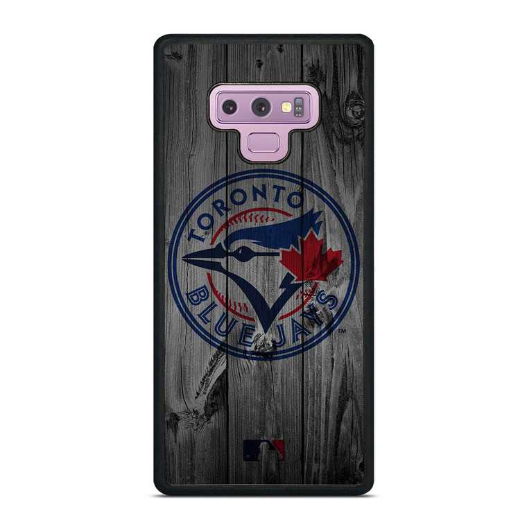 TORONTO BLUE JAYS BASEBALL MLB WOOD LOGO Samsung Galaxy Note 9 Case Cover