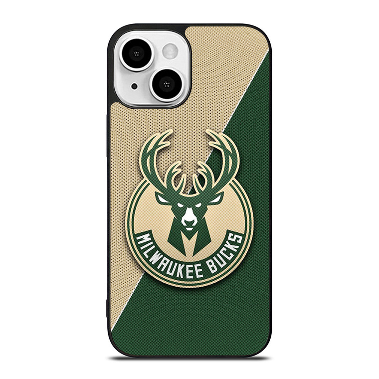 MILWAUKEE BUCKS NBA BASKETBALL LOGO iPhone 13 Mini Case Cover